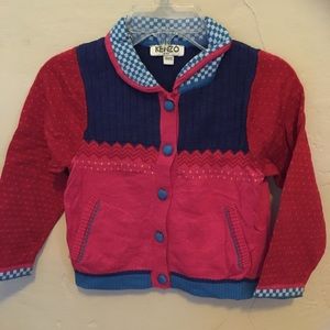 Kenzo girl cardigan